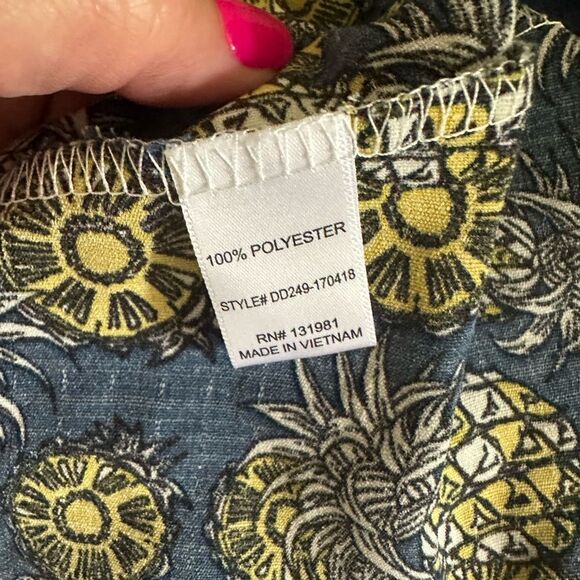 Naïf Pineapple Print Polka Dot Dress - Picture 8 of 8